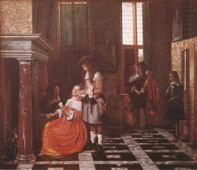 The Card-Players (mk08), Pieter de Hooch